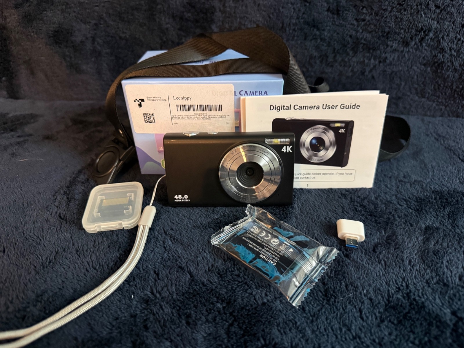 This item is the Lecnippy 4K Autofocus Vlogging/Digital Camera.