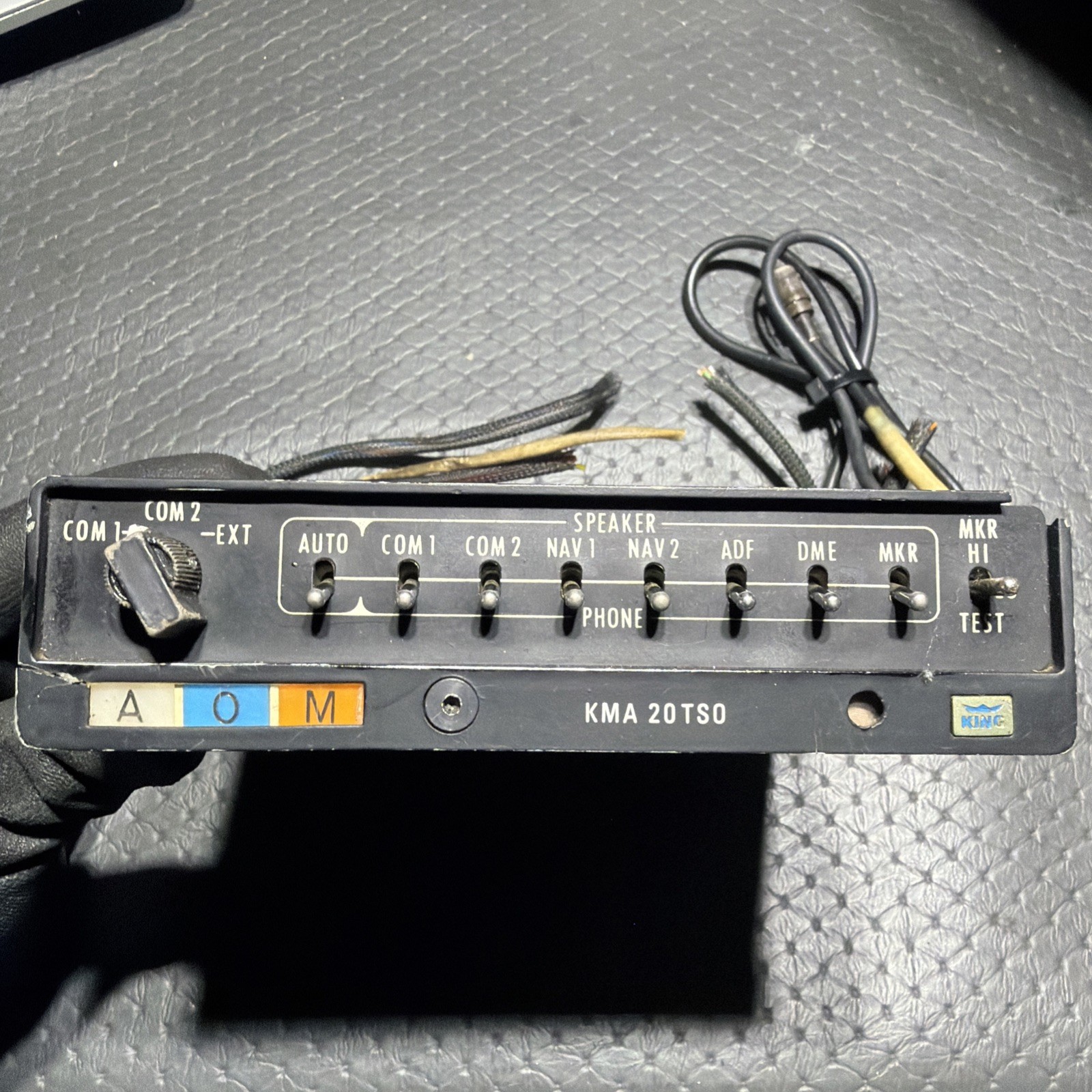 King KMA 20 TSO Audio Panel
