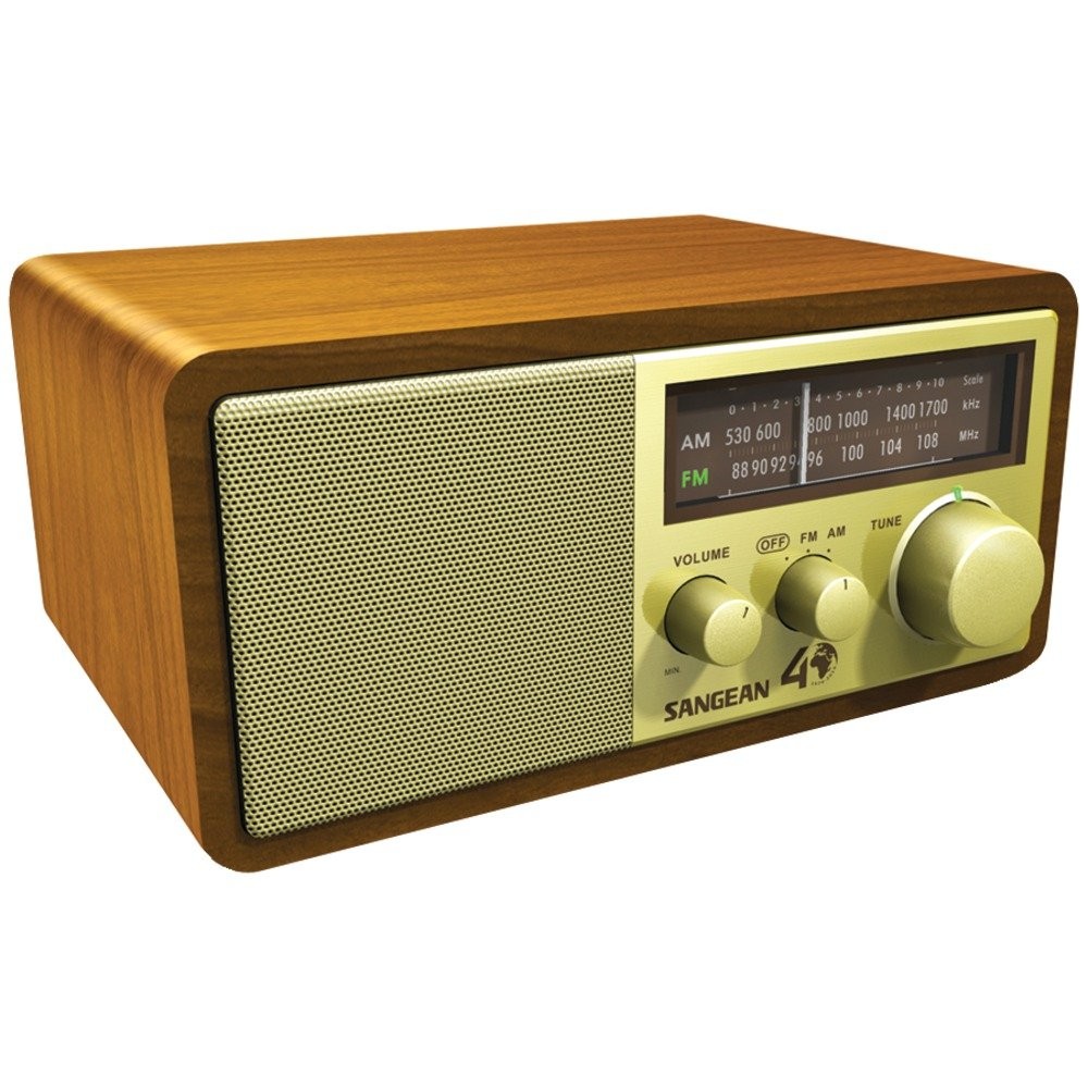 Sangean WR 11SE AM FM Table Top Radio 40th Anniversary Edition Walnut Sangean