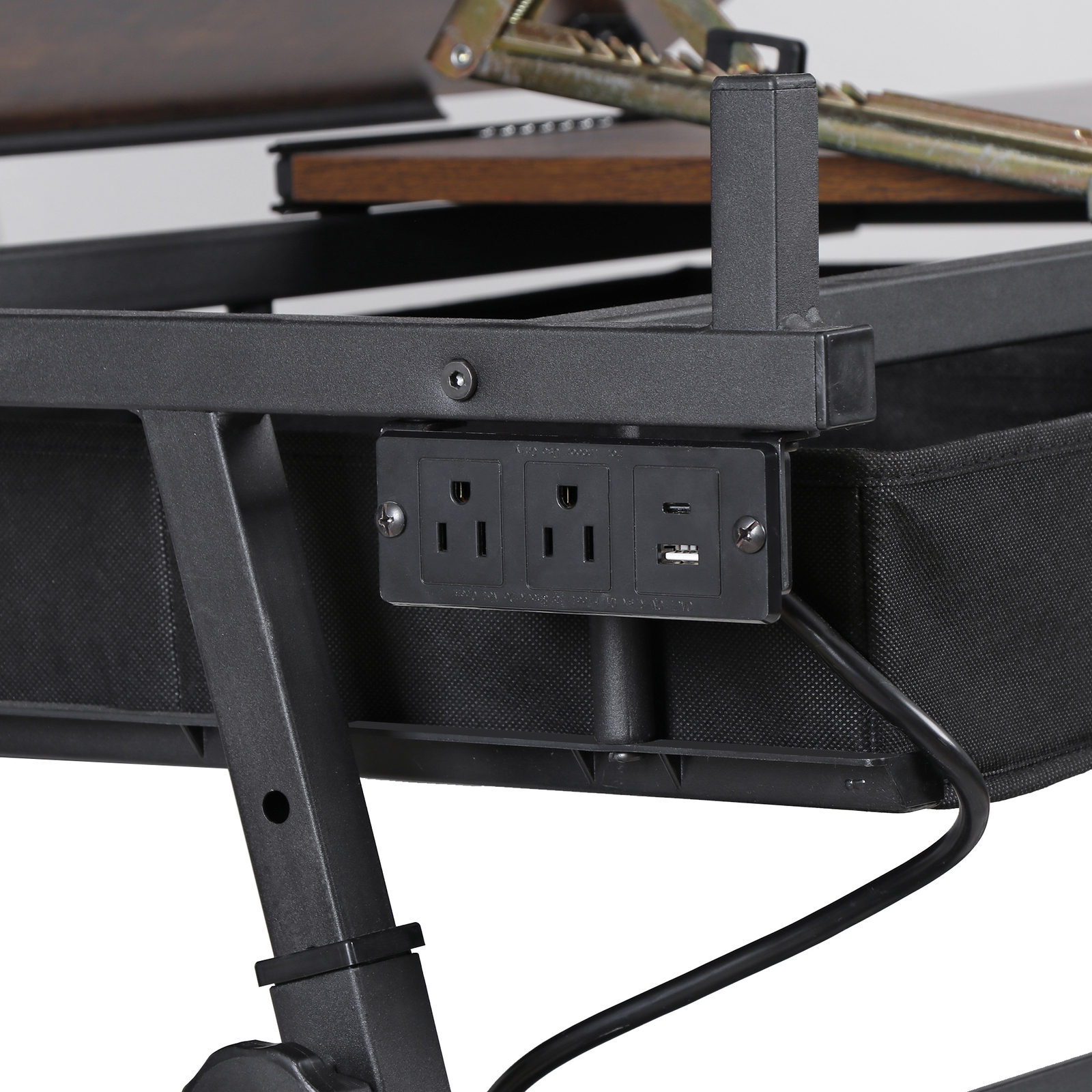Height Adjustable Drafting Table Drawing Artist Craft Desk w/Stool Outlet Retro
