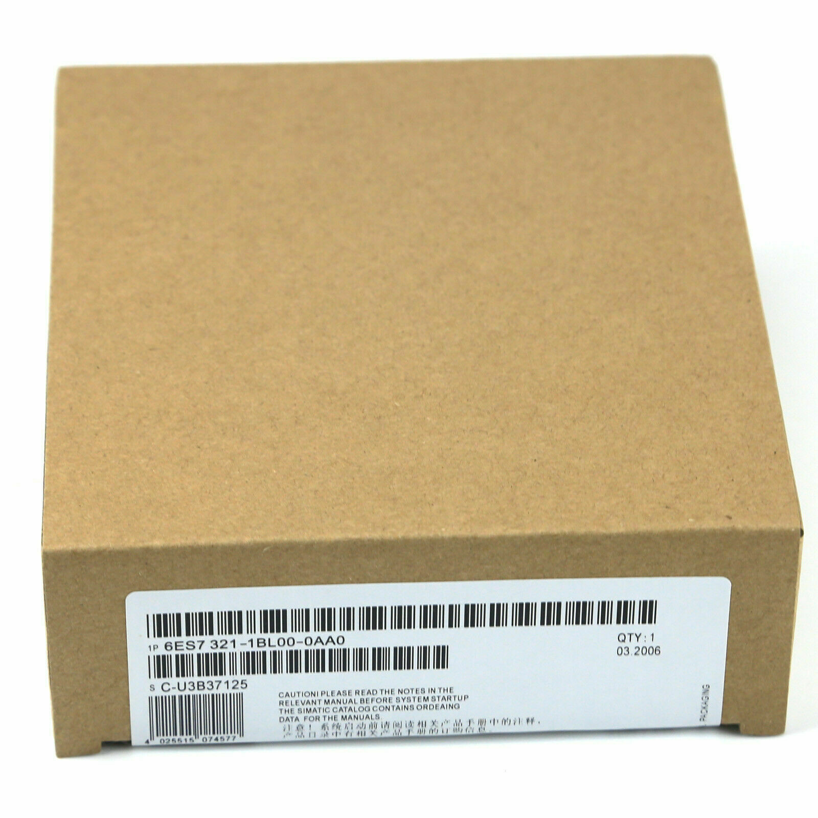 New In Box SIEMENS 6ES7 321-1BL00-0AA0 6ES7321-1BL00-0AA0 Digital Input Module #