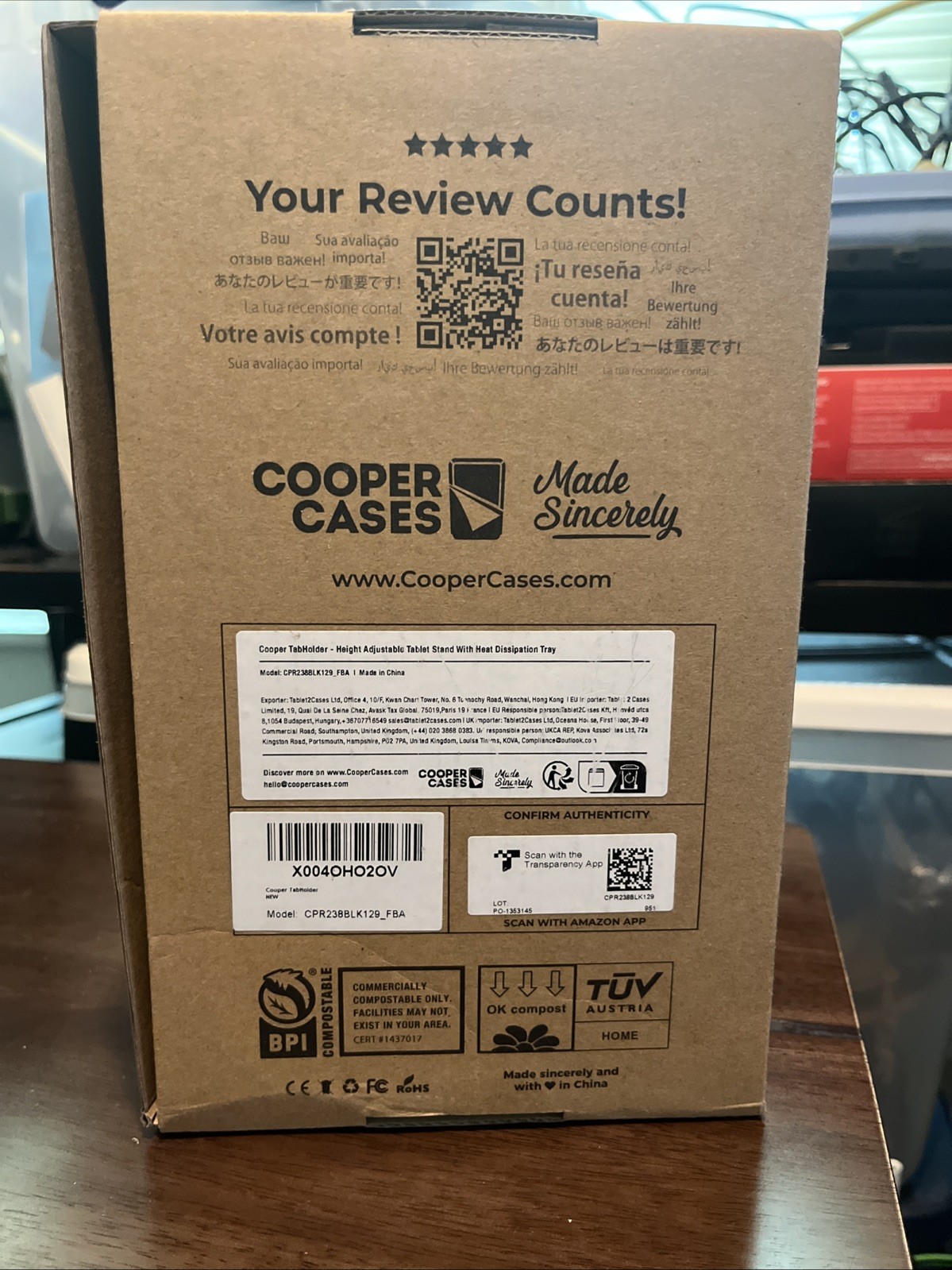 Cooper Cases Tablet Stand Black