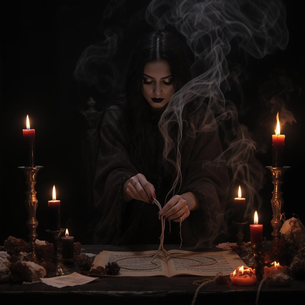 Black Magick Cord-Cutting Spell/ Dark Arts/ Cast by: Janet a Witch of 32 Years