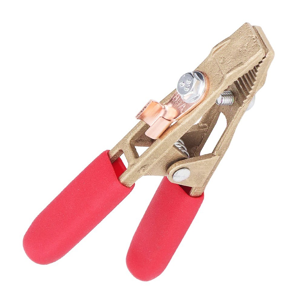 260A Brass Earth Cable Clamp Welding Pliers with 40mm Opening Ground Clamp