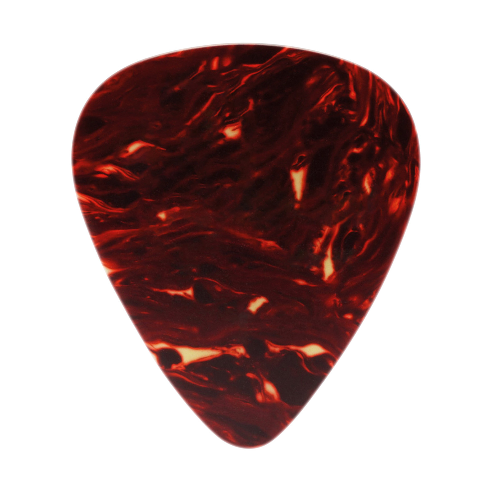 Celluloid Brown Tortoise Guitar Pick - 0.71 mm Medium Gauge - Made In USA 351
