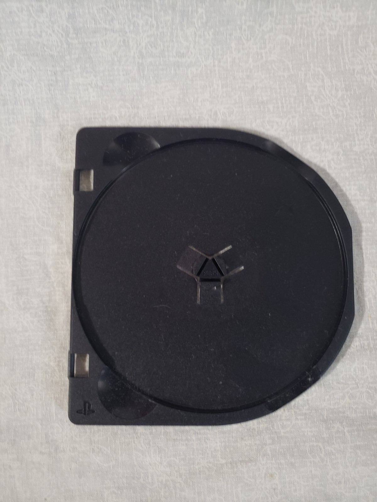 Official Double Disc PS2 Replacement Center Flip Tray Swing Disc Flap Hinged DVD
