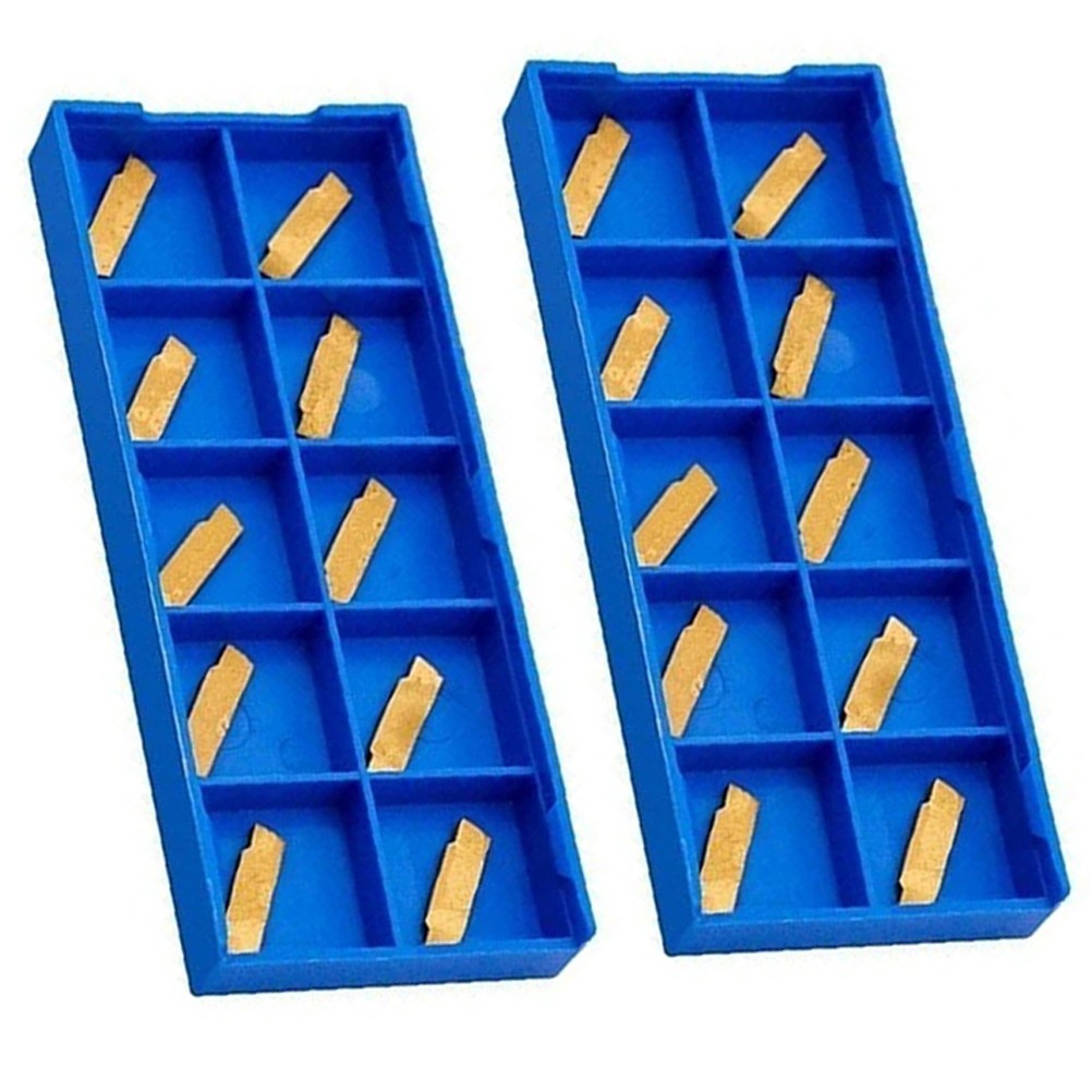 MGMN150G NC30 Carbide Inserts Set 20PCS for MGEHR MGIVR Grooving and Turning