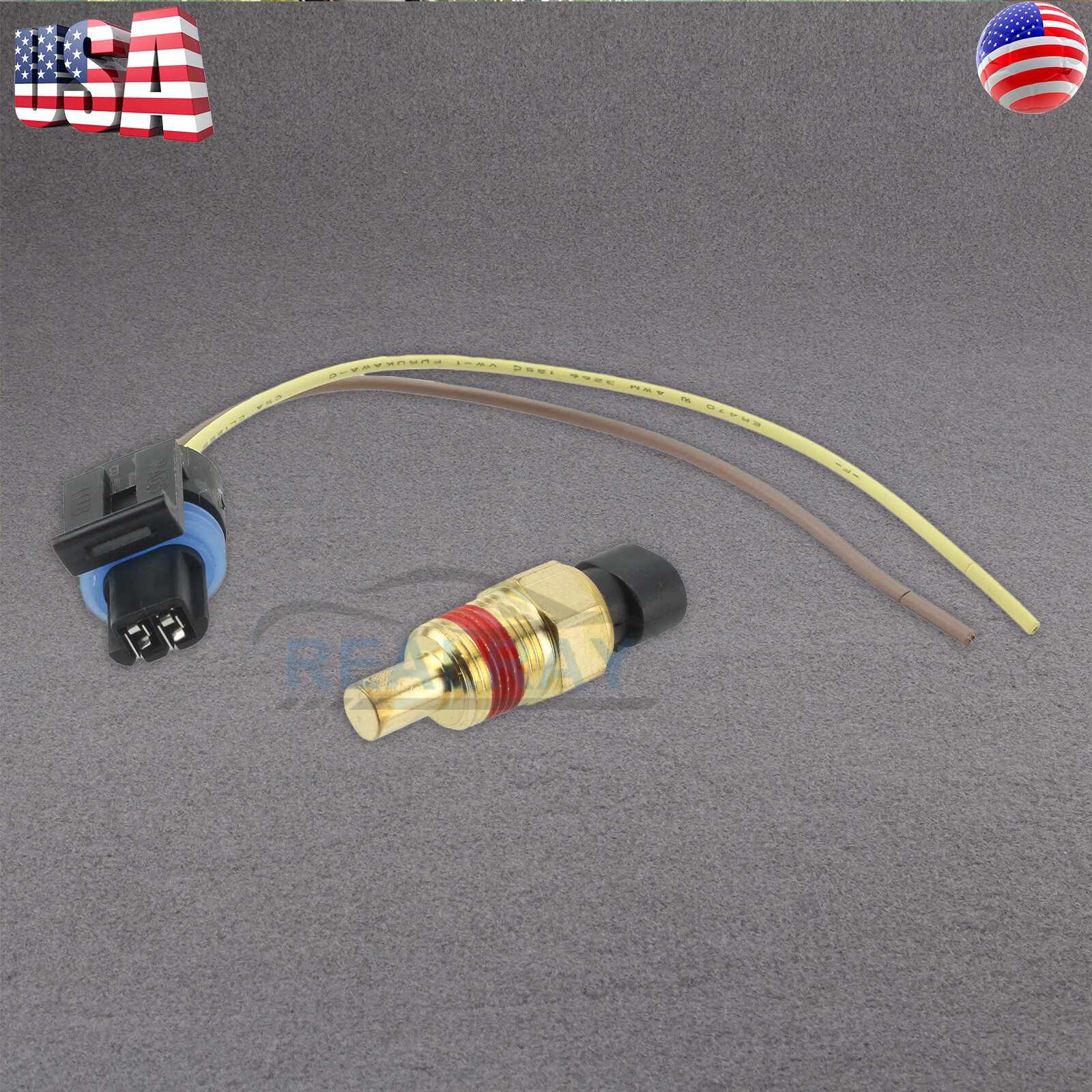 For Chevrolet GMC Cadillac Coolant Temperature Sensor Water Temp Sender 15326386