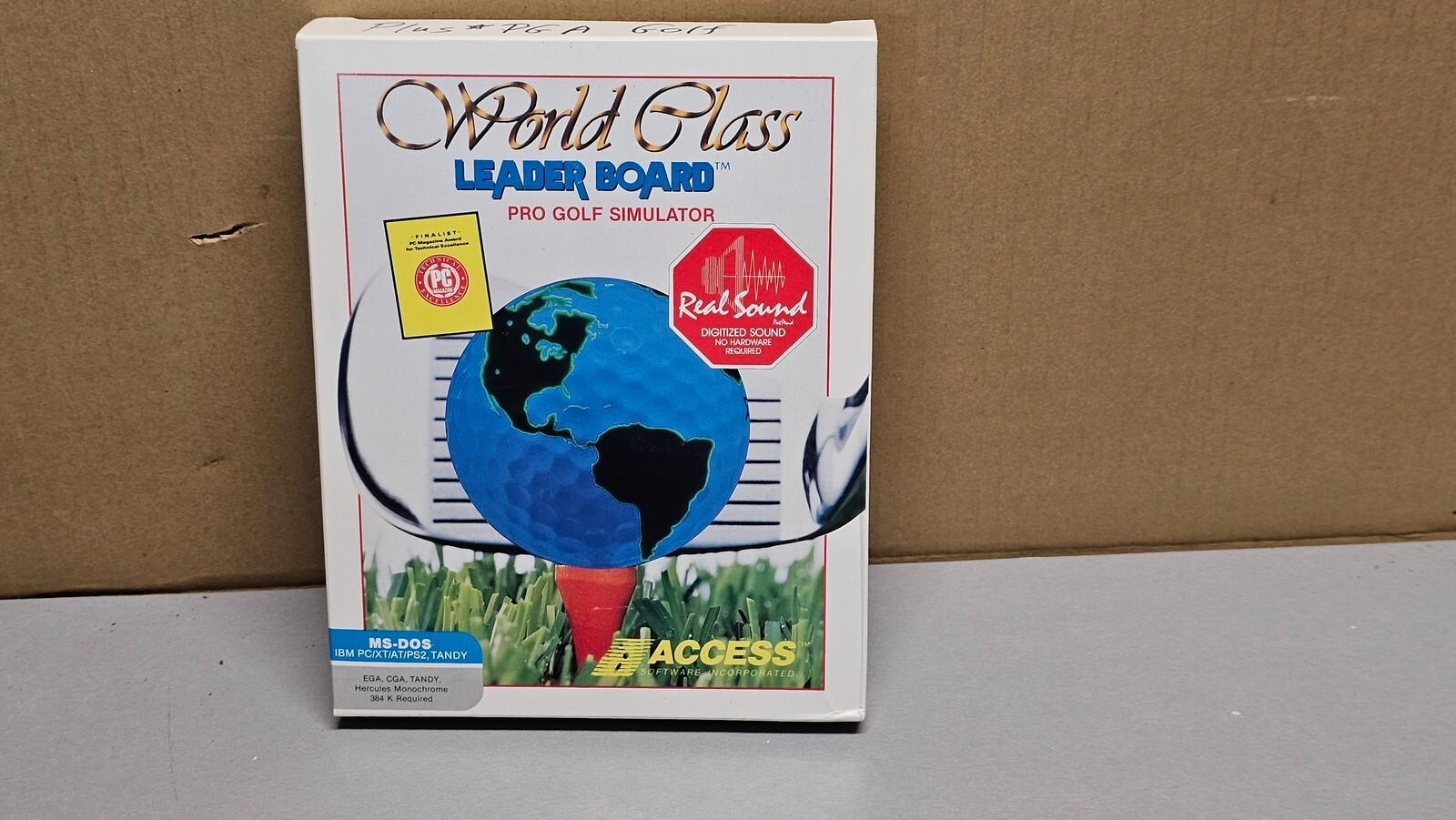 Big Box Software World Class Leader Board Golf Simulator