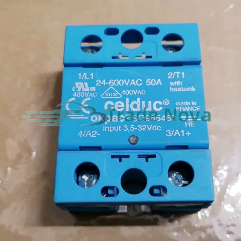1PCS New For Celduc SO965460 50A/24-600VAC Solid State Relay Fast Delivery