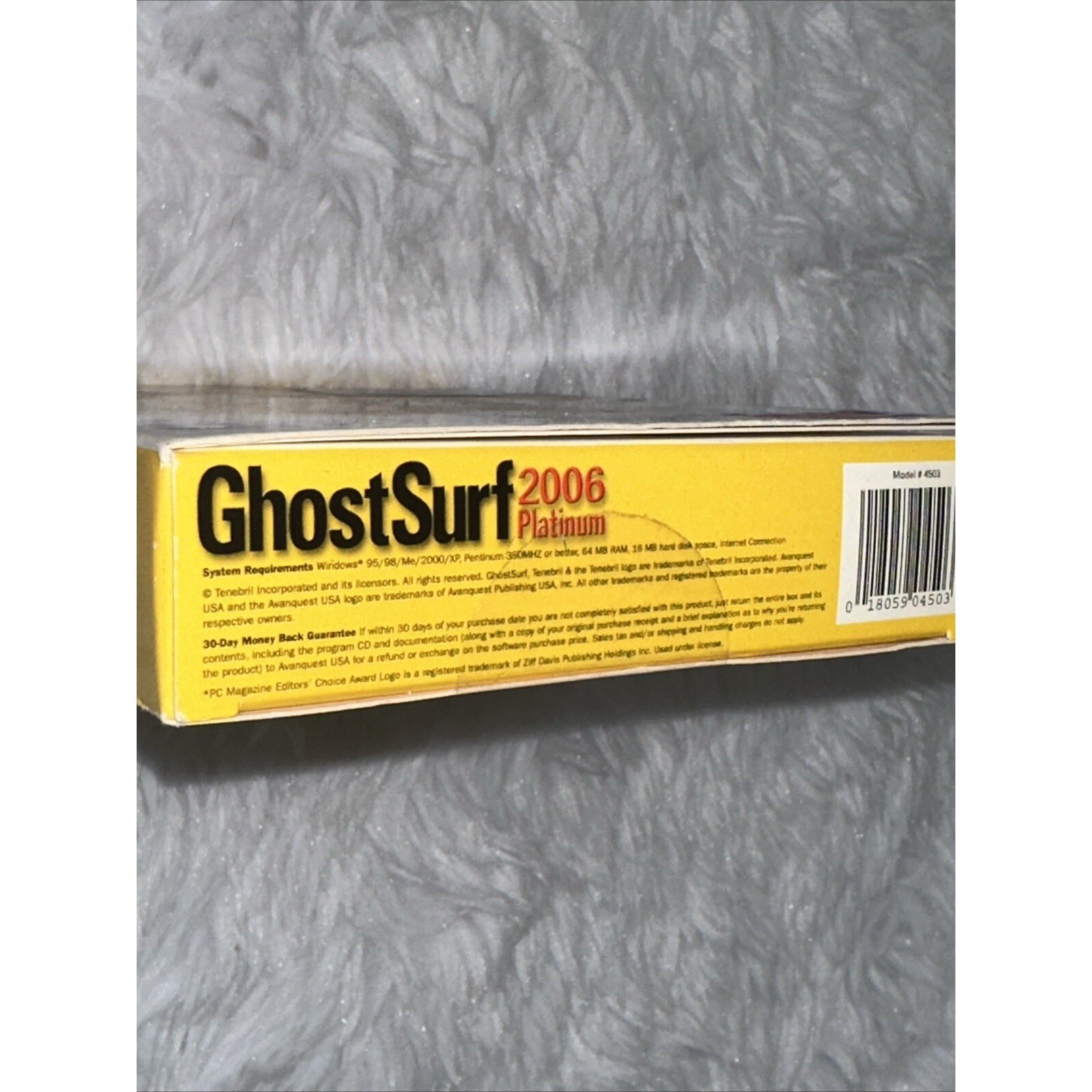 Tenebril GhostSurf 2006 Platinum Internet Privacy Protection PC Software