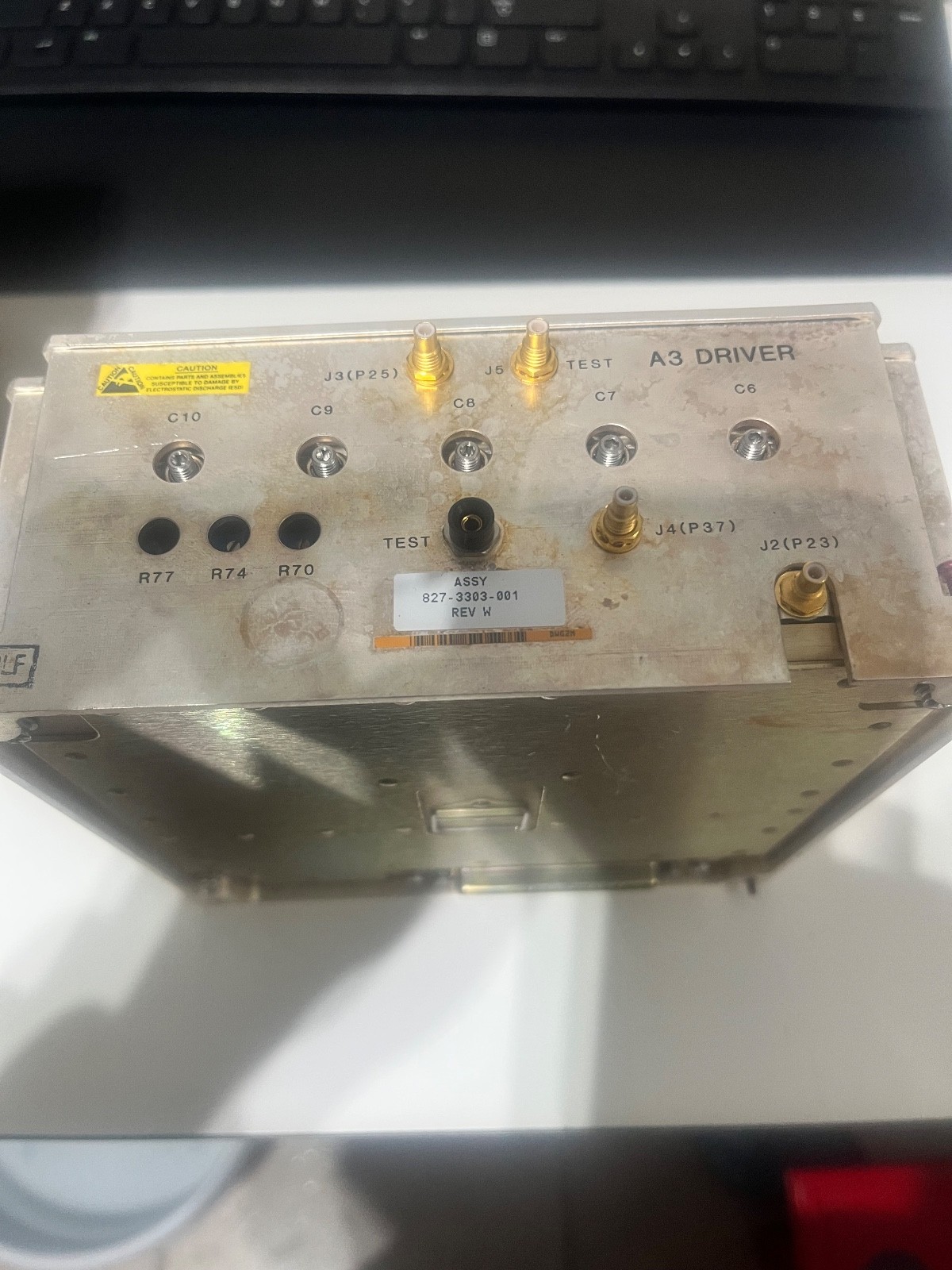 avionics radar driver 827-3303-001