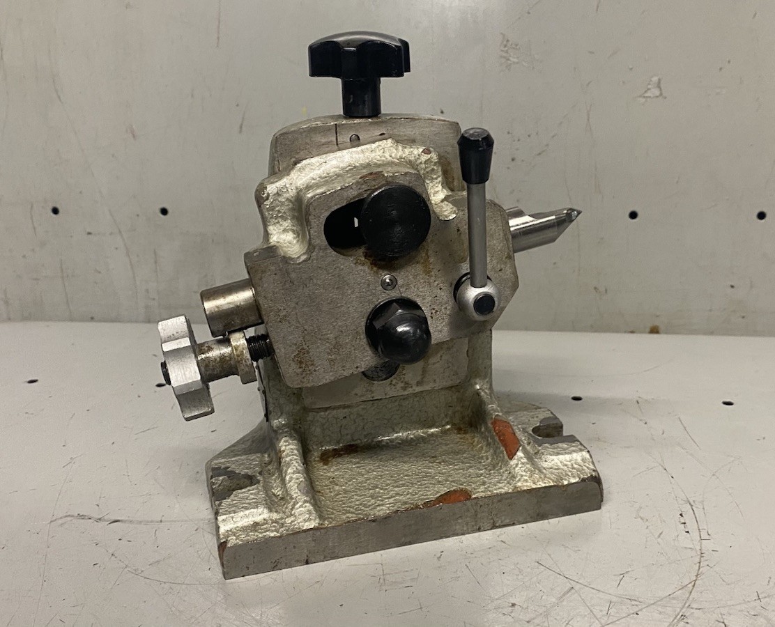 ADUSTABLE HEIGHT TILTING TAILSTOCK spacer Rotary Table ￼Dividing Head holder