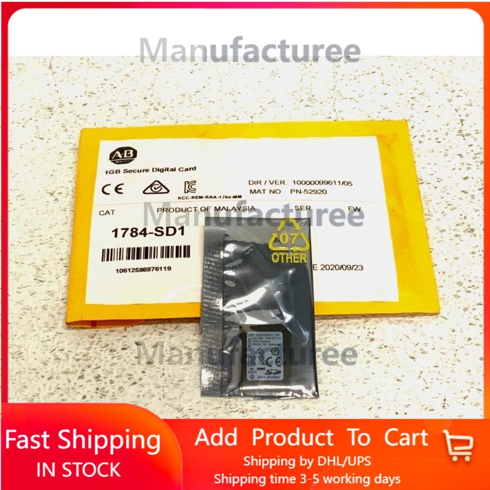 NEW AB 1784-SD1 Secure Digital Memory Card ControlLogix 1784SD1 US Free Tax