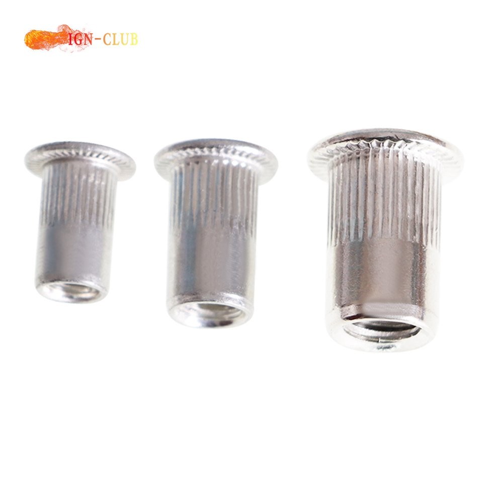 Hand Nut Rivet Gun Riveter Rivnut Nutsert Kit 900 Pack M3-M10 Threaded Nut US