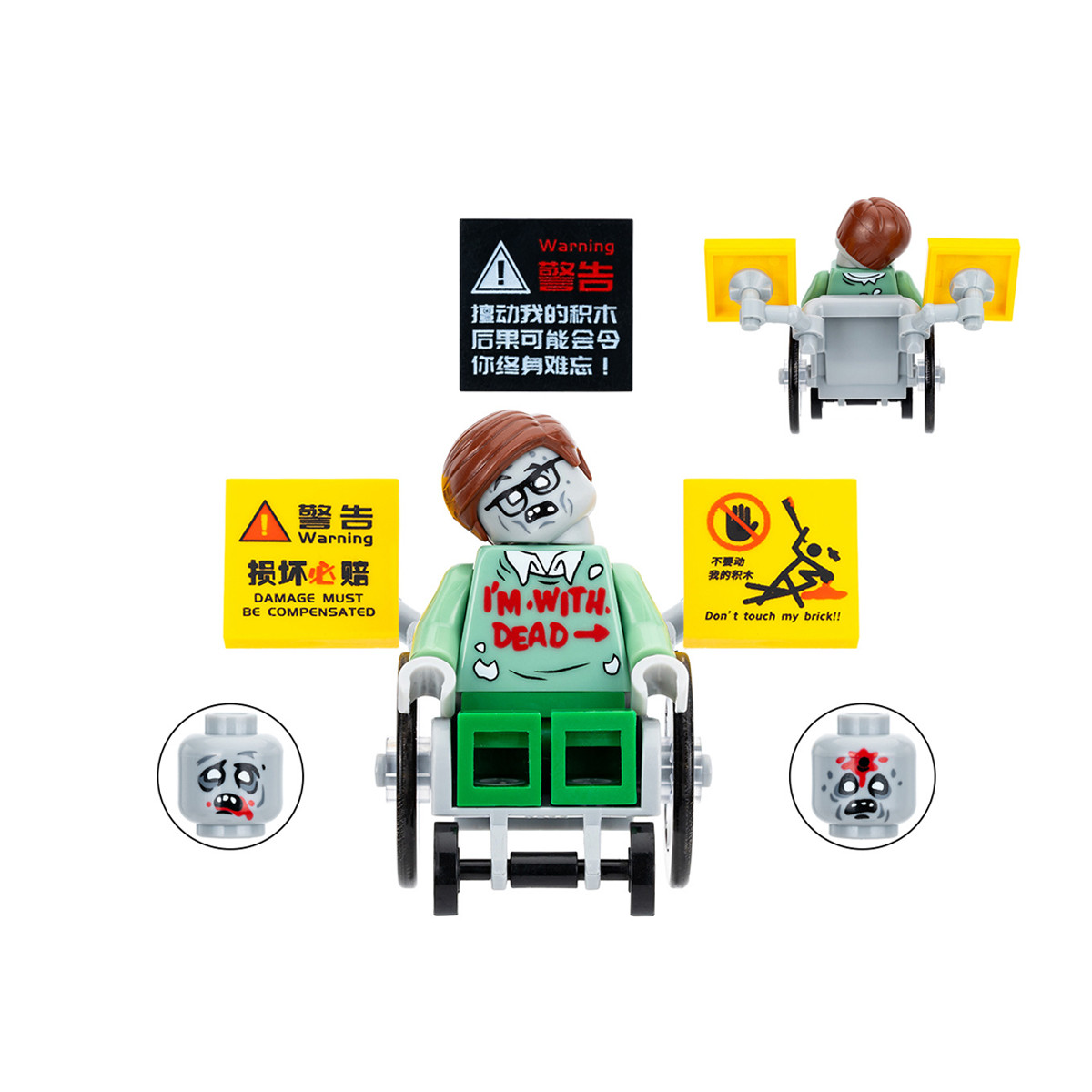 Stephen Hawking Custom Minifigures
