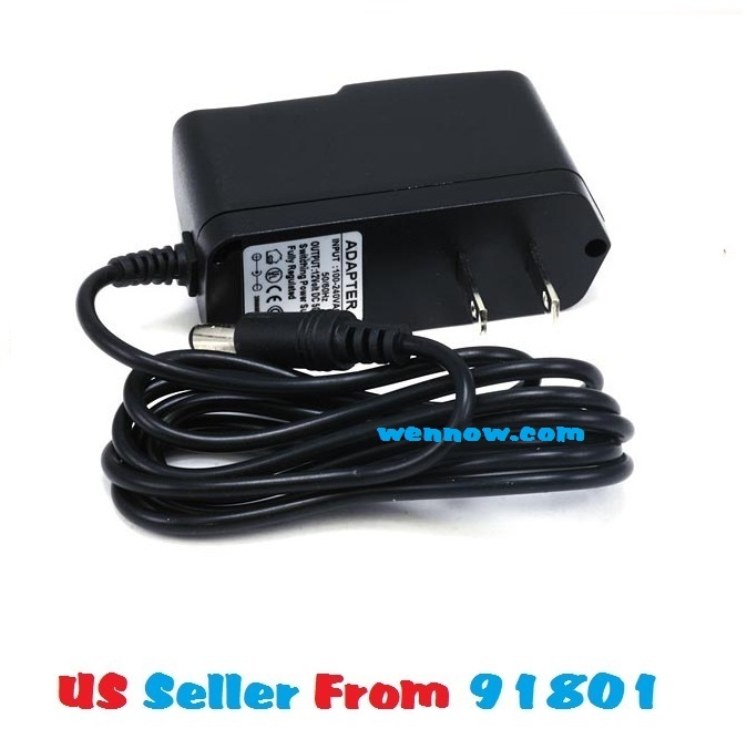 100-240AC to 12VDC 500mA UL adapter for Security Camera