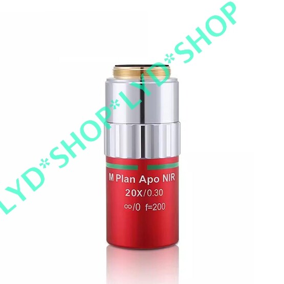 1pc New M Plan Apo NIR 20x/0.30 ∞/0 f=200 Objective Lens OEM Substitute NA0.30