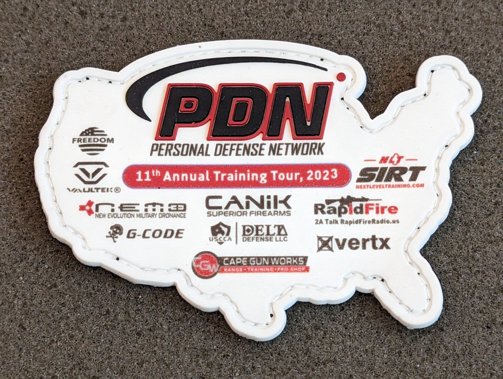 PDN Personal Defense Network Patch Vertex Canik SHOT SHOW 2025