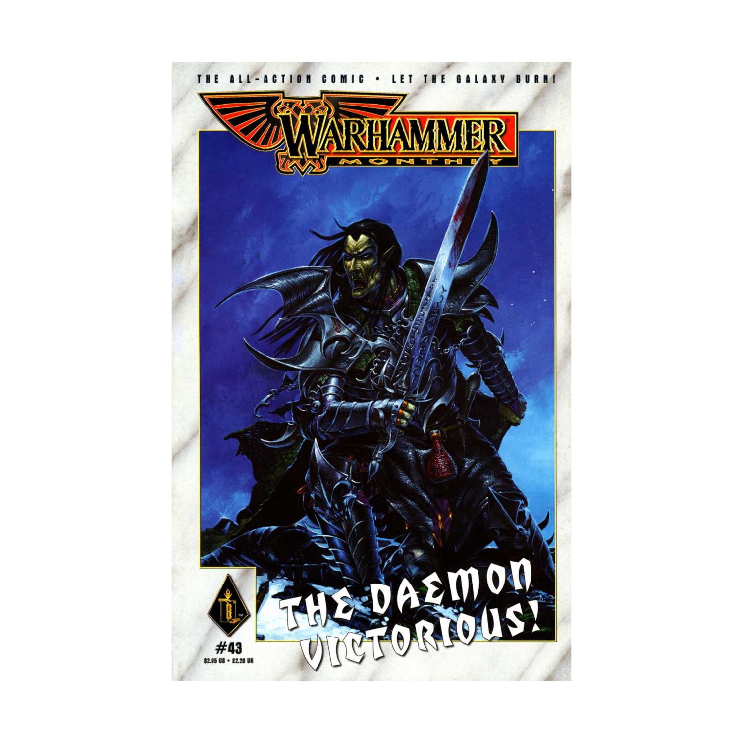 GW Warhammer Monthly #43 "The Daemon Victorious!" EX