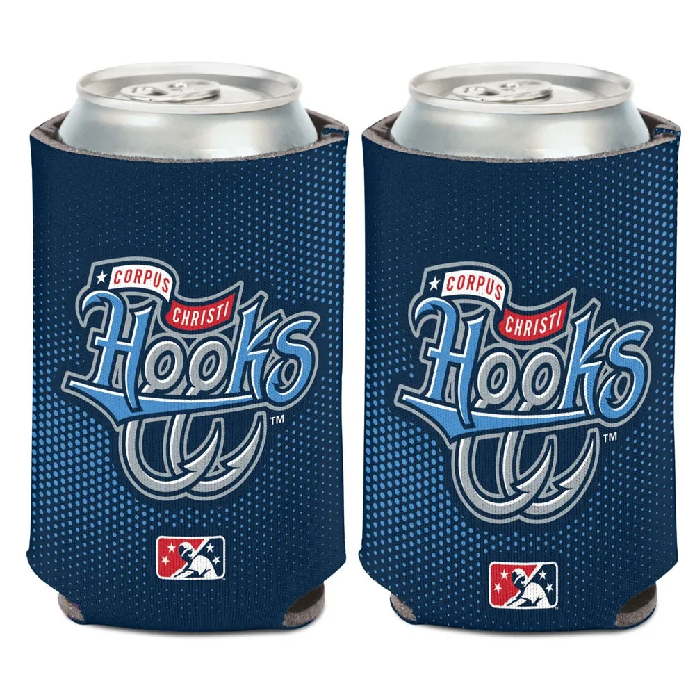 CORPUS CHRISTI HOOKS 2 SIDED DESIGN CAN HOLDER NEW WINCRAFT 🪝