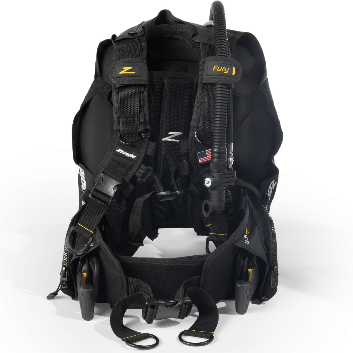 ZEAGLE FURY BCD Quick-Lock Release Wt System One Size fits sizes XS-L