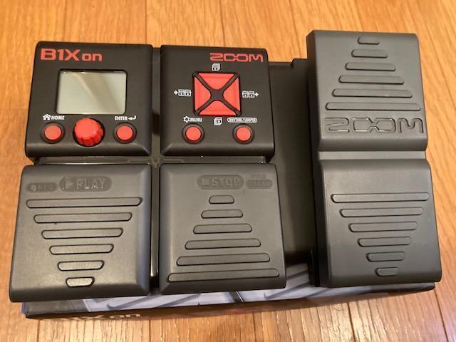 ZOOM B1XON Bass Effects with Expression Pedal 100 Patch Memories Tested Working