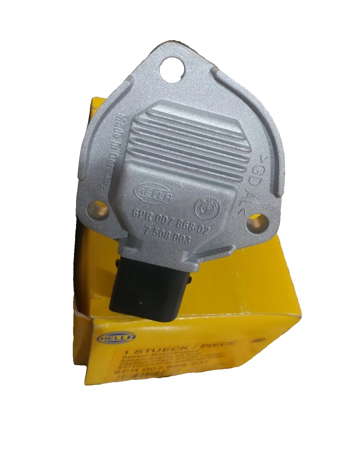 OEM HELLA Made in Germany New Engine Oil Level Sensor For BMW-12617508003