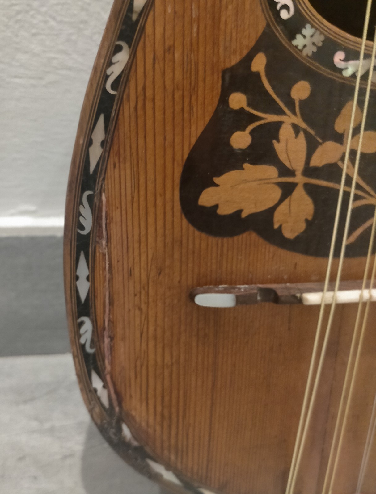 Monzino Mandolin, Old Mandolin, Alte Mandolin