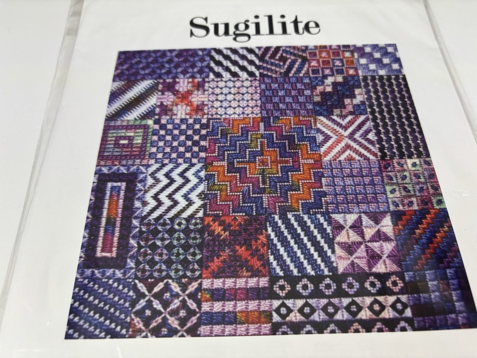 Needle Delights Originals Sugilite Needlepoint Pattern 1S