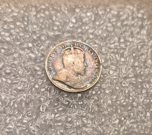 1904 Canadian Silver Nickel Coin