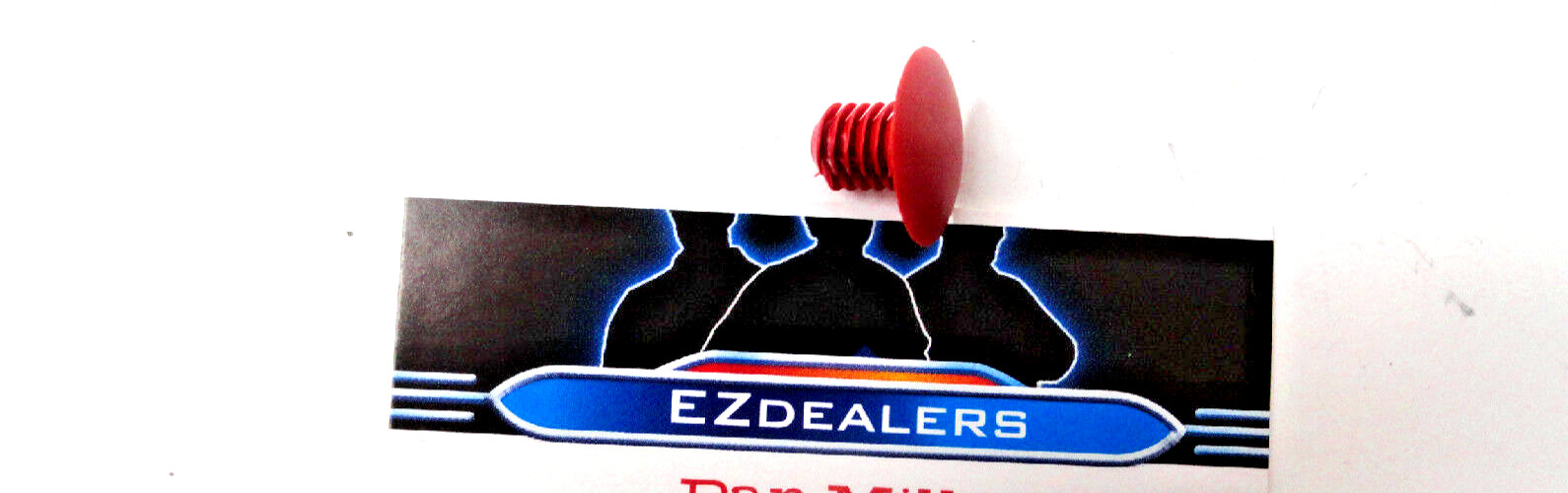 Ski-Doo 414939600 BRP Bombardier Snowmobile Windshield RED Dart Grommet OEM
