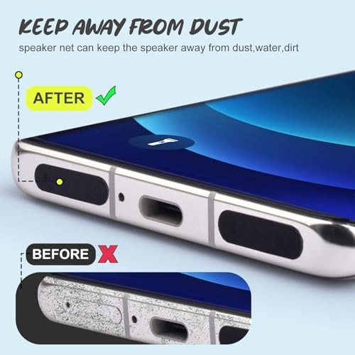 Phone Speaker Cover Phone Speaker Dustproof Stickers Phone Speaker Dust 120Pcs