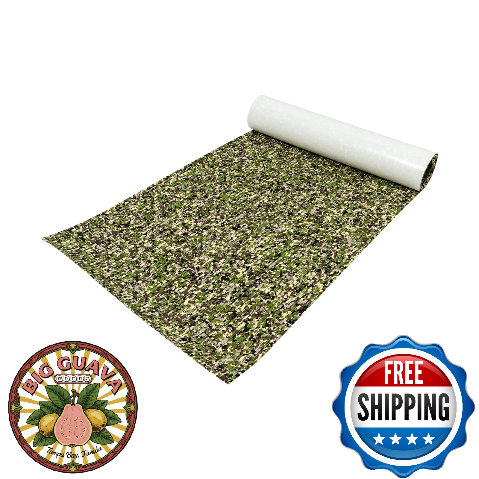 QUSKLISU 240x90cm Self-Adhesive Boat Marine Flooring Non-Slip EVA Foam Mat Green