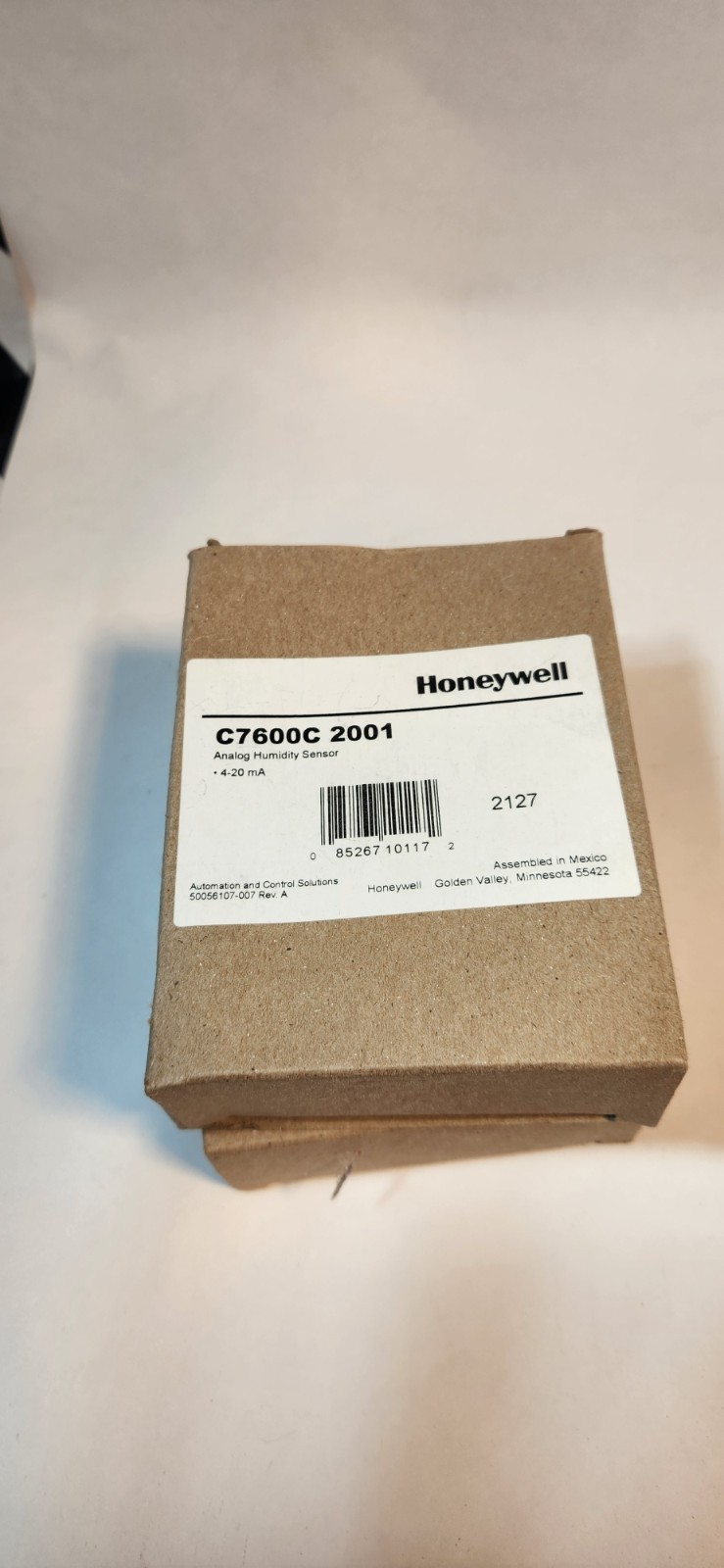 NEW HONEYWELL C7600C 2001 ANALOG HUMIDITY  SENSOR BUY IT NOW FREE SHIPPING LOT 2