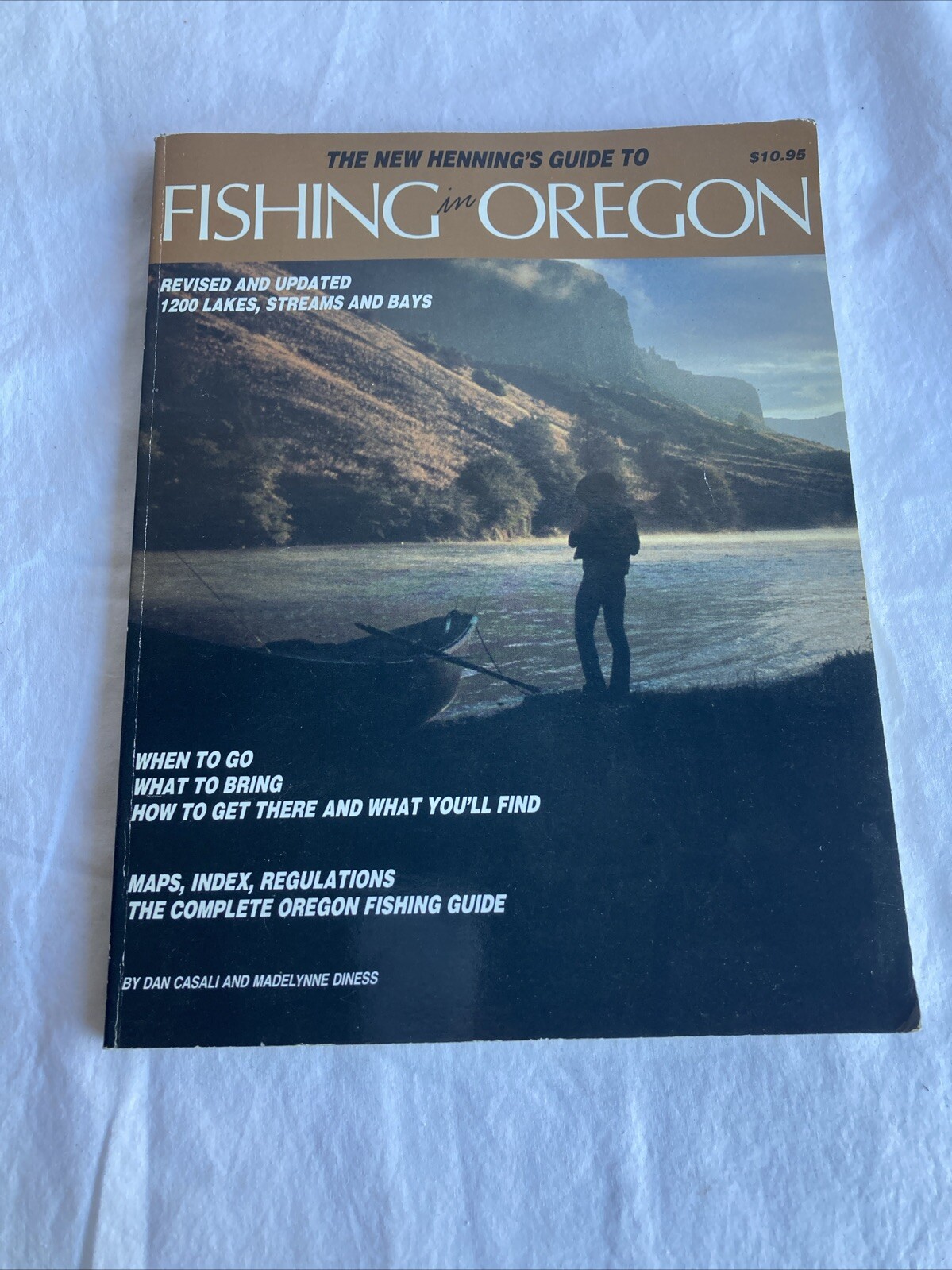 The New Henning's Guide to Fishing in Oregon Casali Diness 1984 Paperback