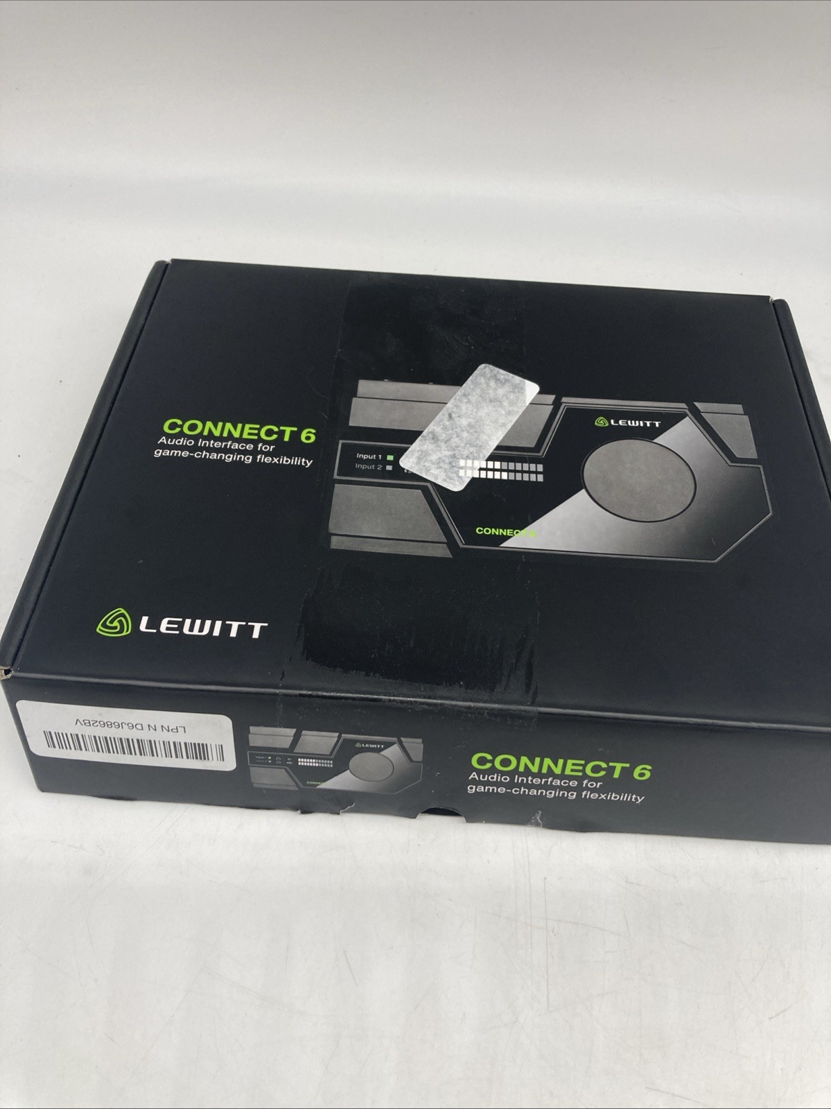 Lewitt Connect 6 DSP-Powered USB-C Audio Interface 6x6 for Desktop & Mobile