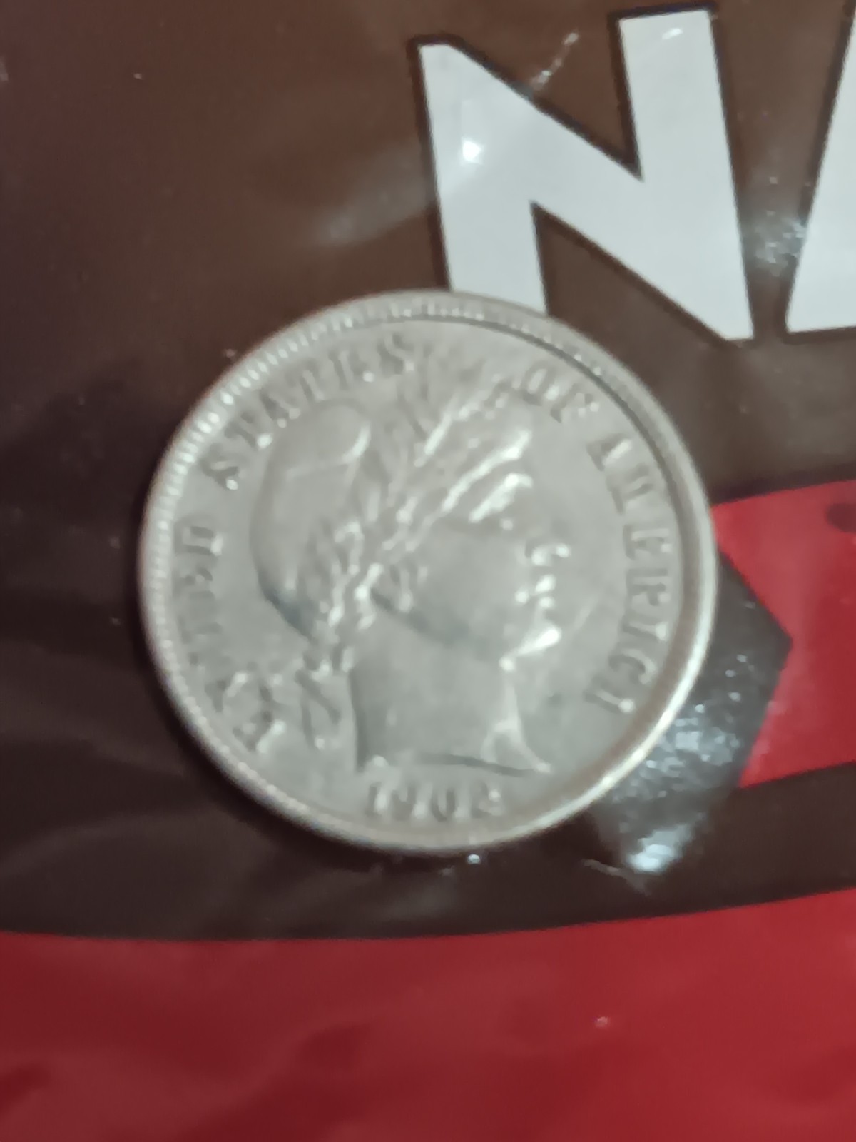 1902 10c Barber Dime - Proof