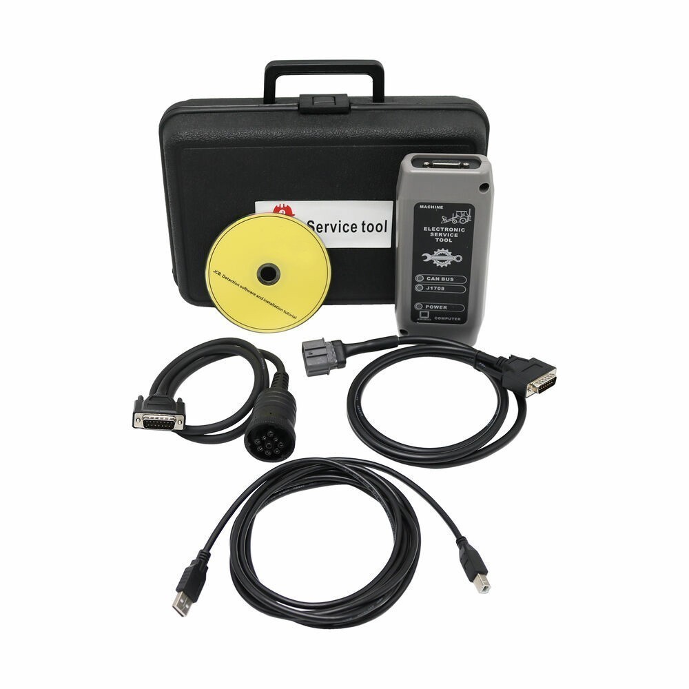 V24.1.3 For JCB Heavy Duty Truck Diagnostic TOOL JCB master4 scanner+ Laptop