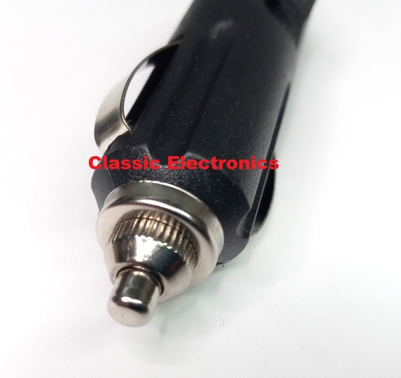 Accessory 12V DC Cigarette Lighter Replacement Plug With Fuse & Power LED