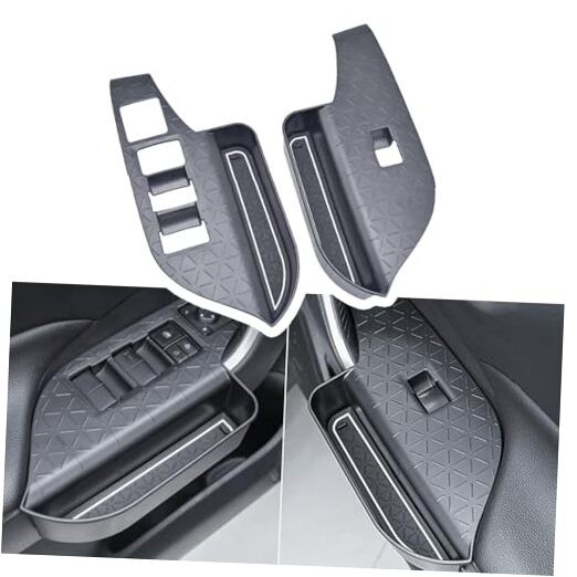 Door Side Storage Organizer Compatible with 2019-2025 RAV4 Accessories, Front