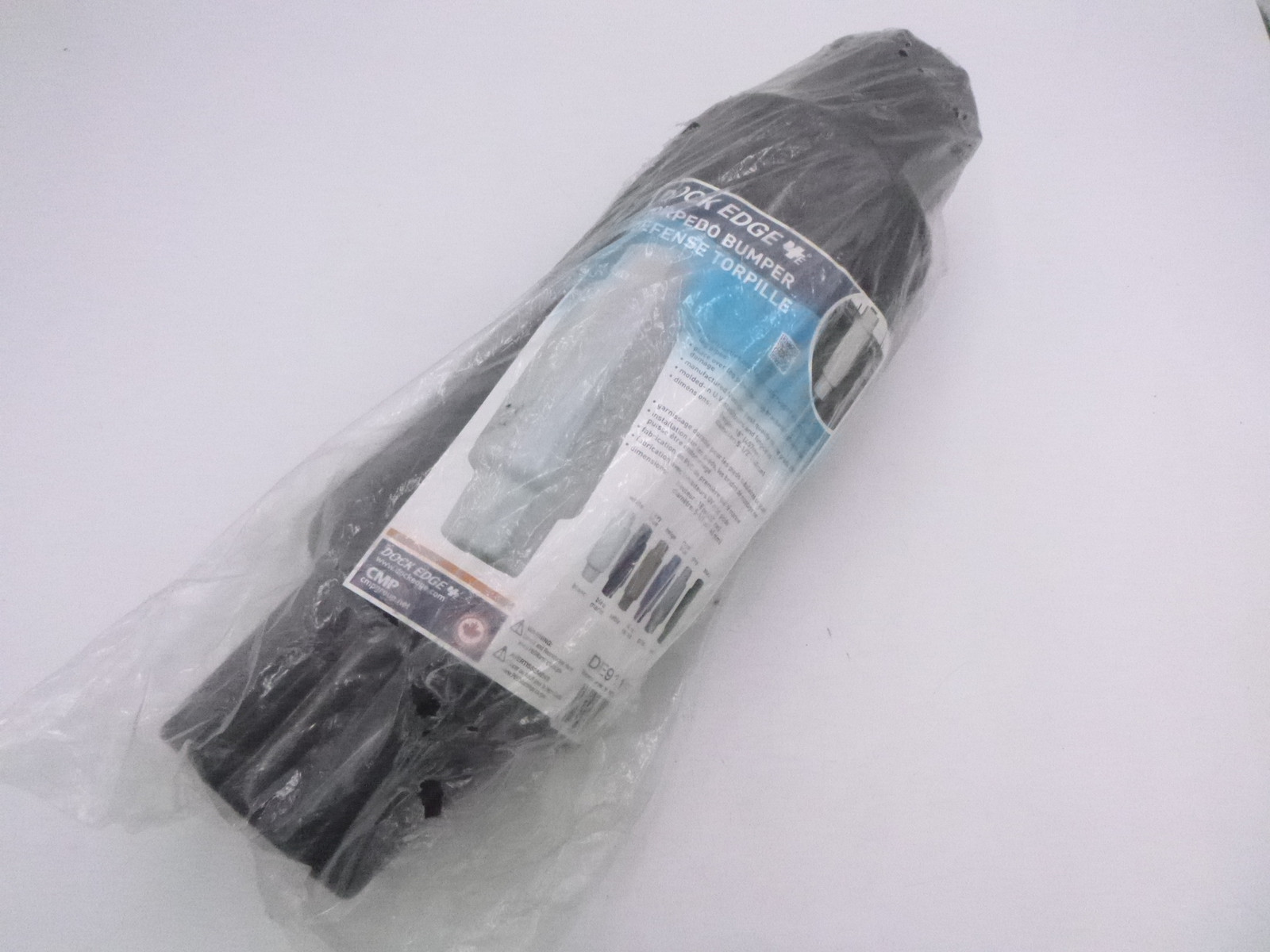 Dock Edge DE91118F Torpedo Bumper 18" PVC Black