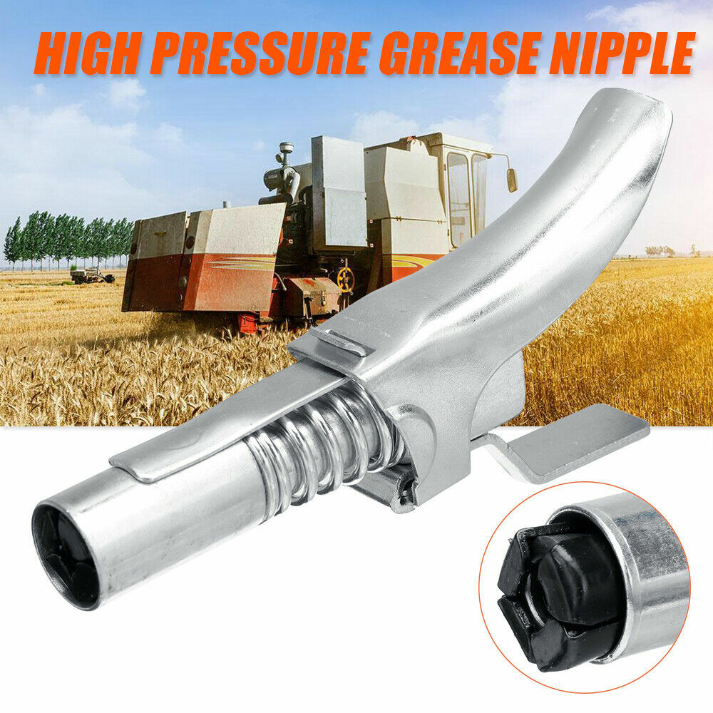 Grease Gun G Coupler Quick Release Lock On Coupling End 1/8" BSP Workshop Farm