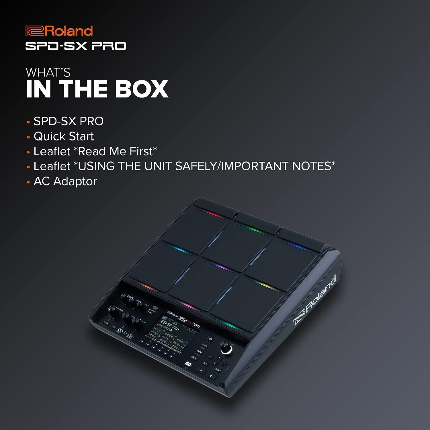 Roland SPD-SX PRO Sampling Pad Electric Drum Brand New