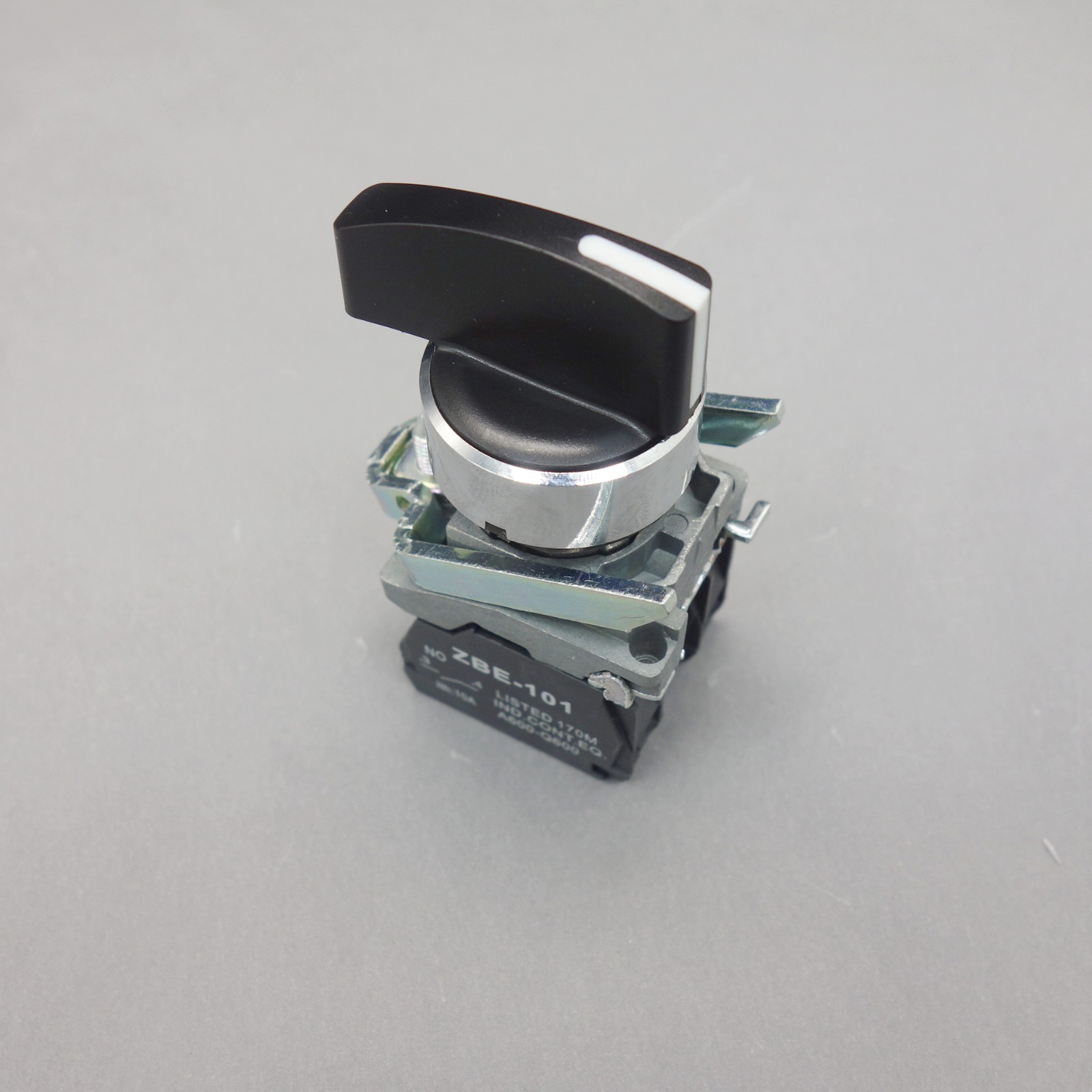 2PCS 22mm Long Handle Selector switch 3 Position Fits XB4BJ33 2N/O MAINTAINED