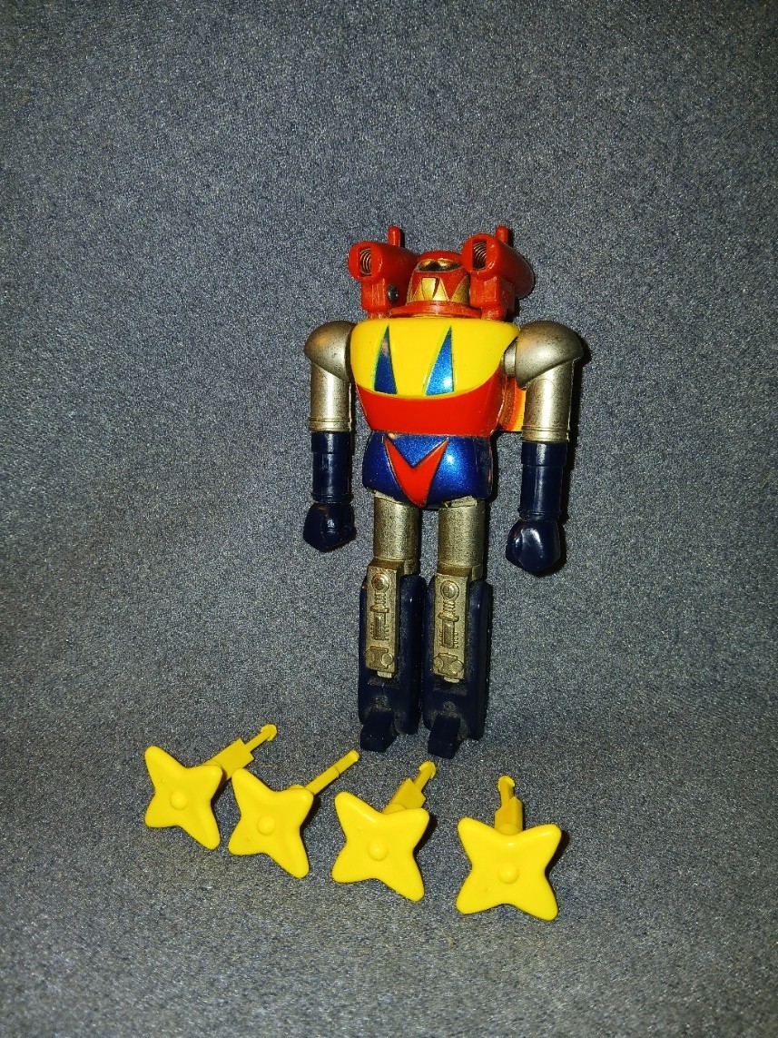 VINTAGE GO GETTER POSEIDON SHOGUN WARRIORS DIE CAST ROBOT 1978 POPY MATTEL V3