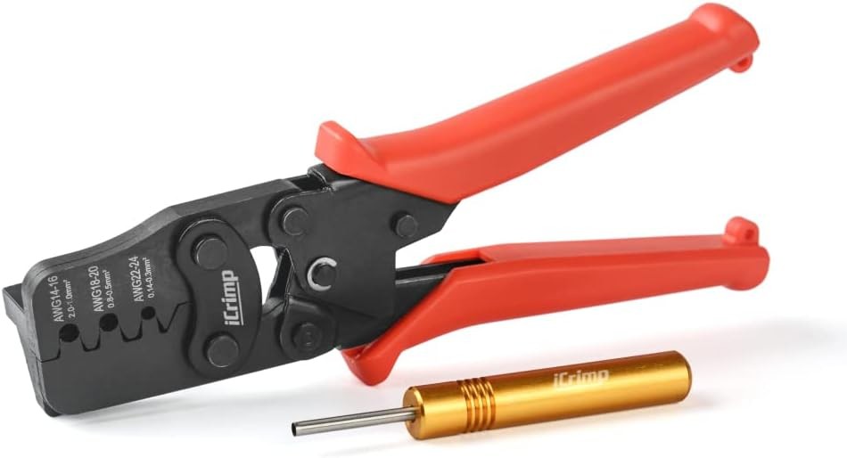 Icrimp Weather Pack Crimp Tool for AWG 24-14 Crimping Delphi APTIV Weather Pack