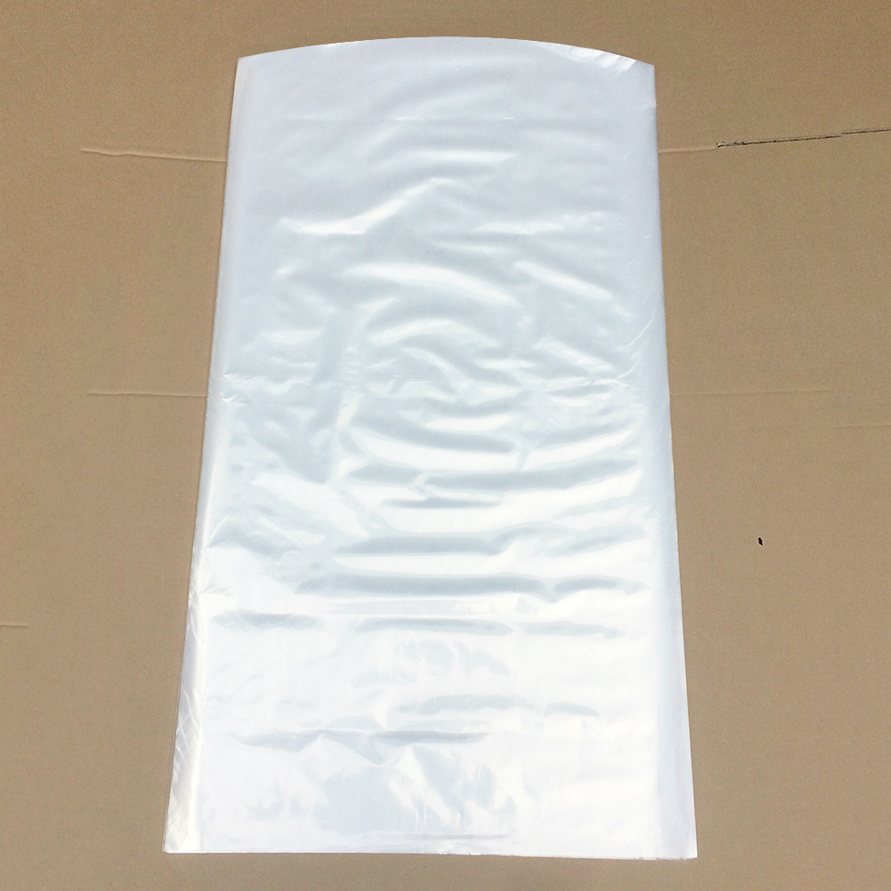100pcs Plastic Clear Polythene Garment Cover Dry Cleaner Dress Clothes Bag