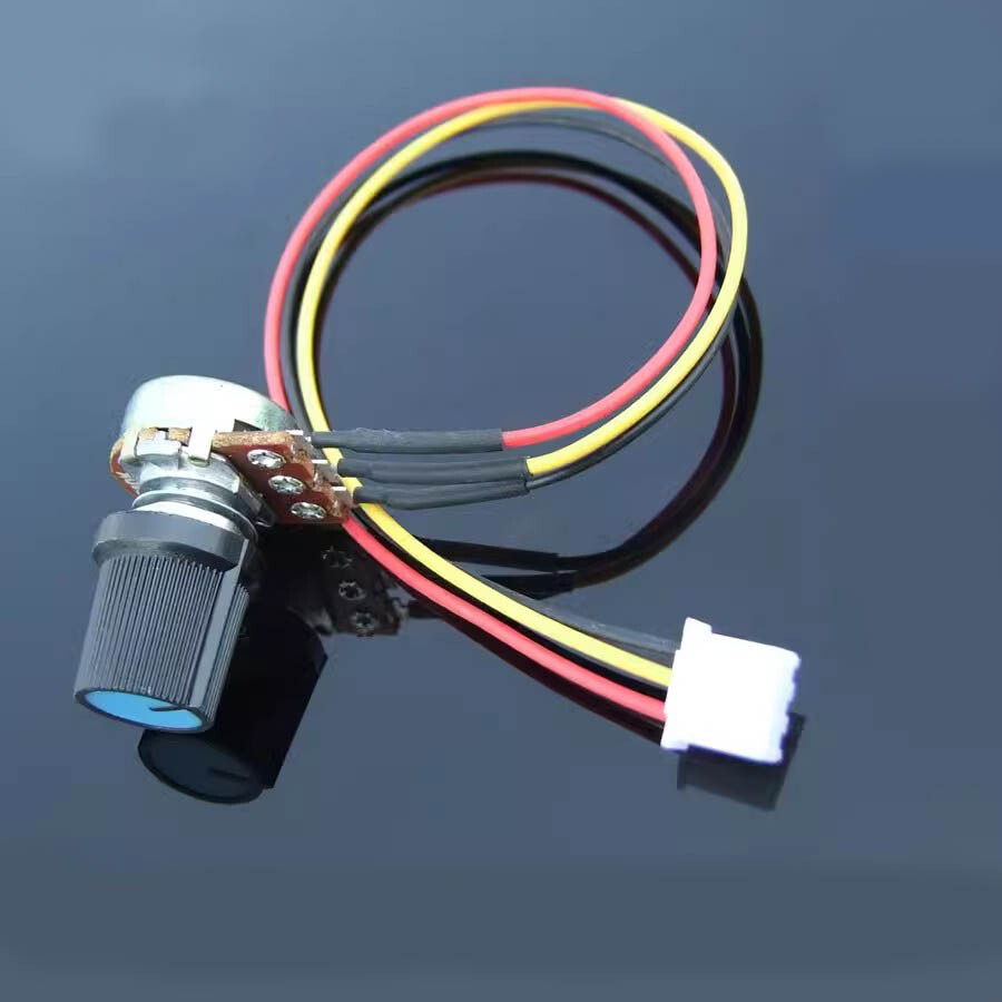 10K Three-wire Speed Control Governor Potentiometer Knob Replacement Spare Parts