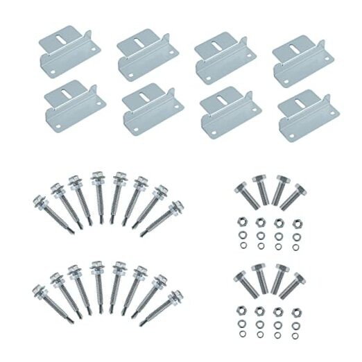 Solar Panel Mount Z Brackets, 2 Sets 8 Units Solar Panel Z Bracket 2 SET(New)